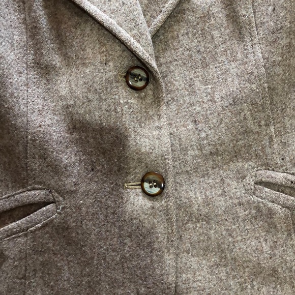 **Vintage** S.B. II By Bitterman 100% Wool Blazer - Picture 4 of 7